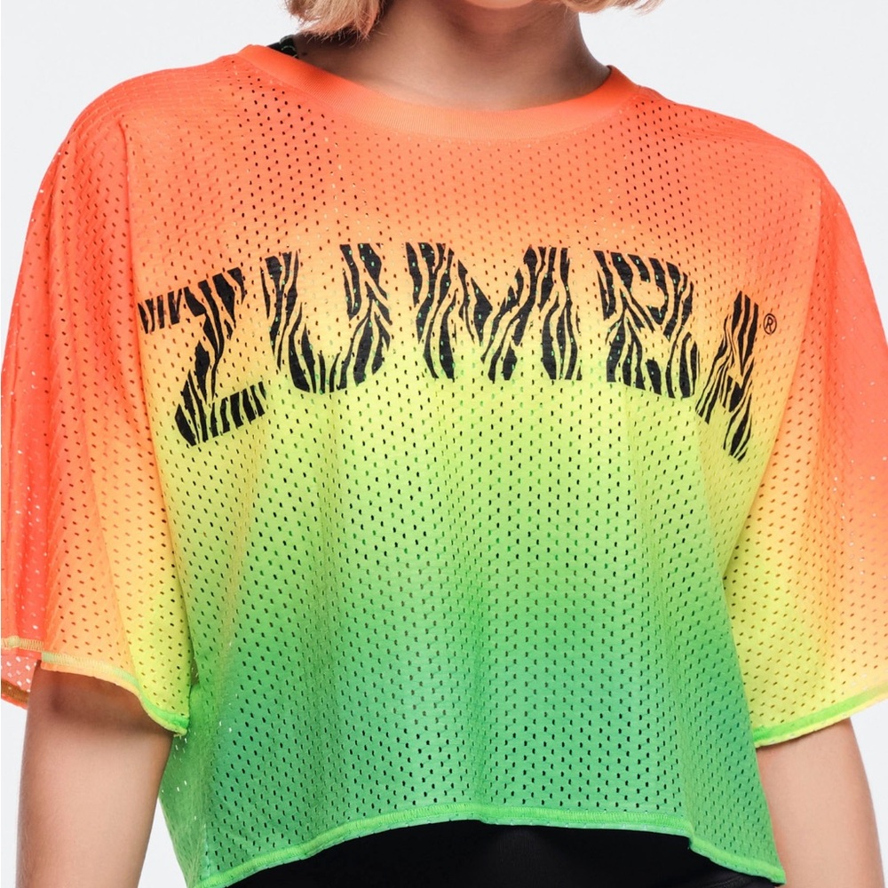 Zumba Boxy Crop Top